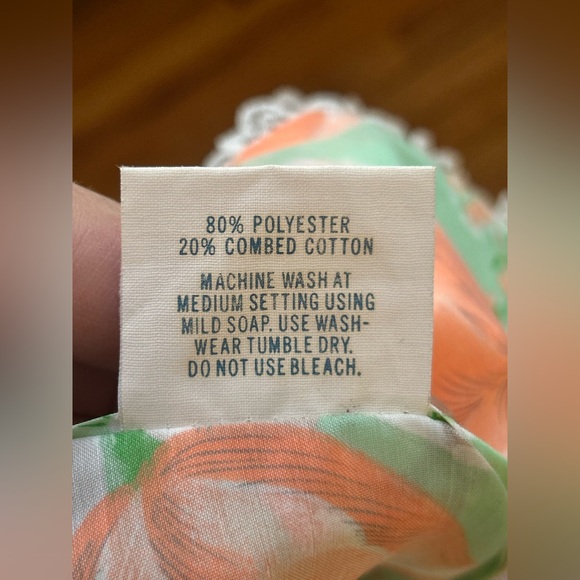 Vintage Floral Cottagecore Collared House Dress Mumu Nightgown with Pocket, USA - Picture 10 of 12